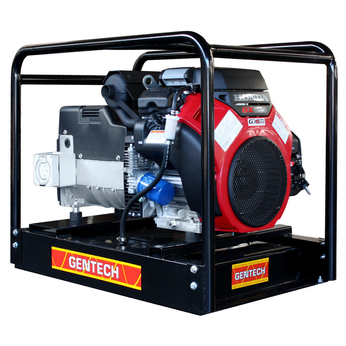 16 KVA 3 Phase Honda Powered Generator With E Start Gentech Generators