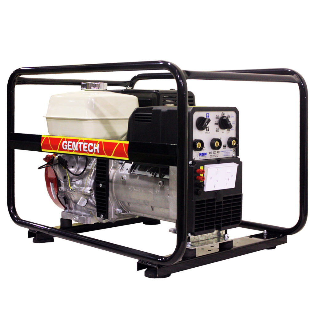 7 kVA Honda powered welder generator Gentech Generators