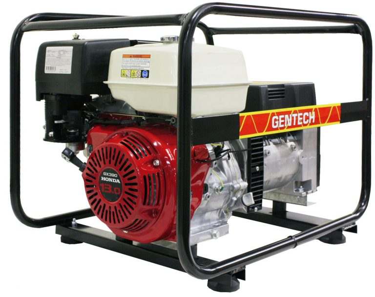 7 kVA Honda powered generator Gentech Generators