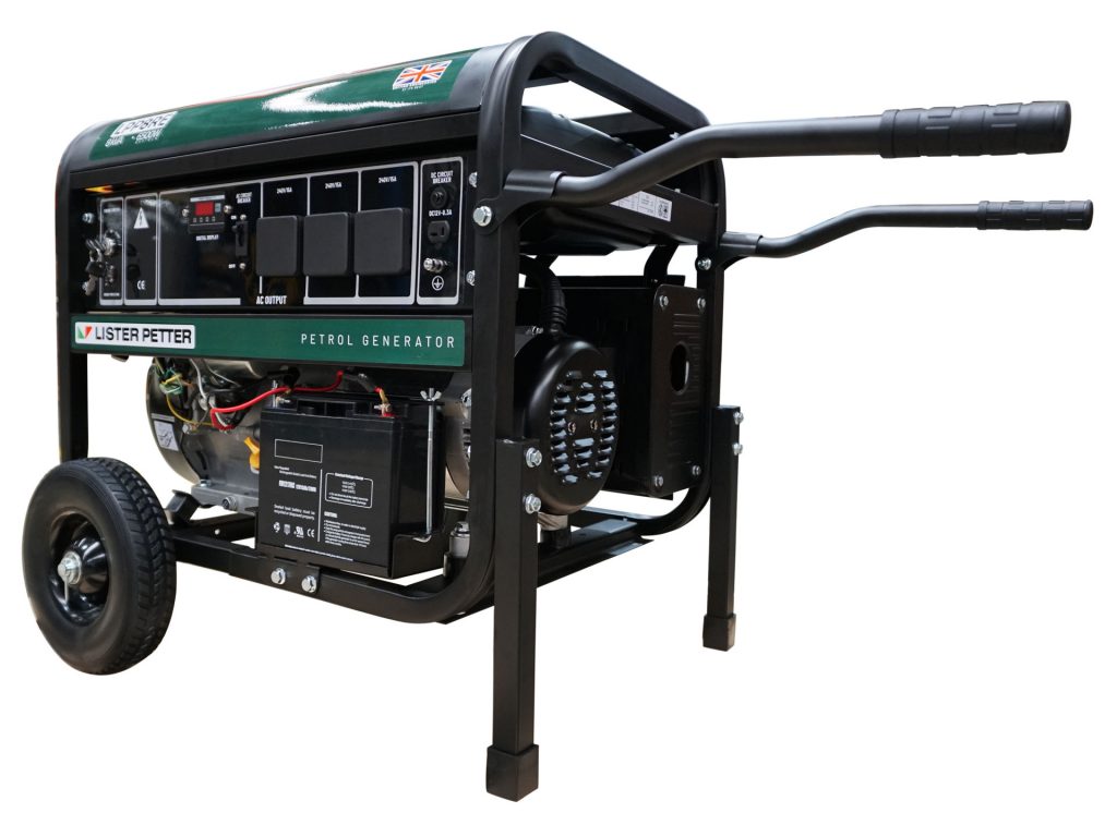 8 kVA Lister Petter Portable Generator with EStart Gentech Generators