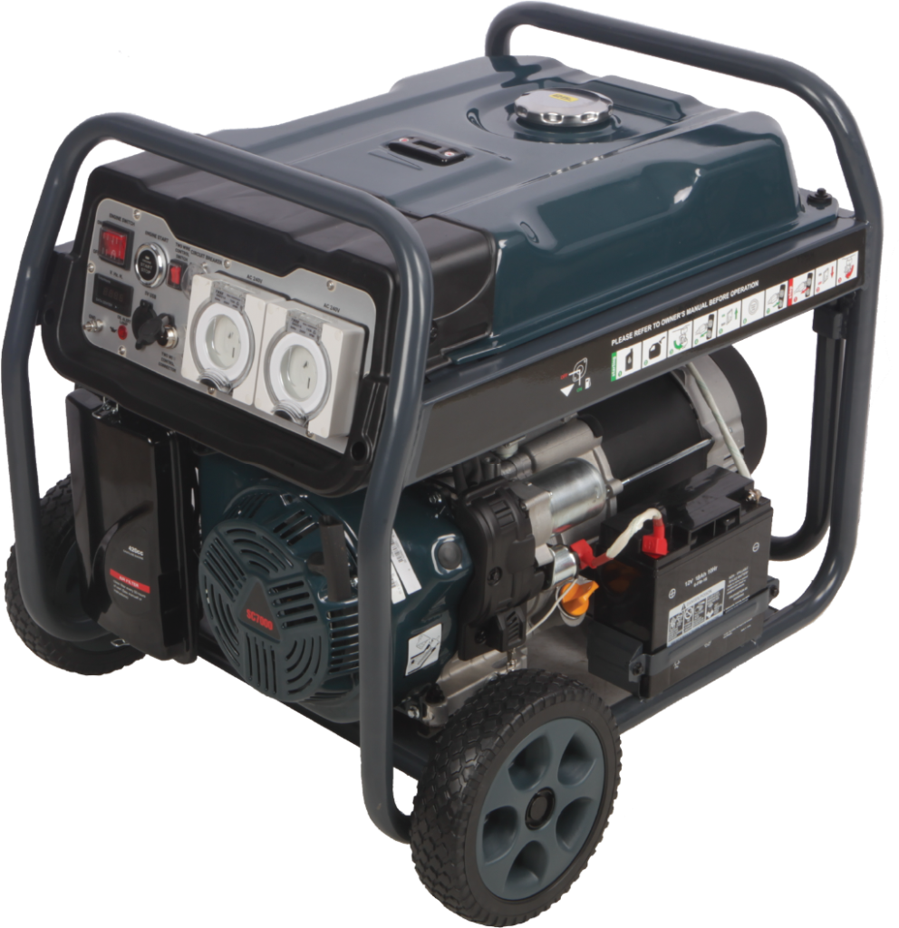 8.75 kVA Welling & Crossley Portable Generator with EStart Gentech